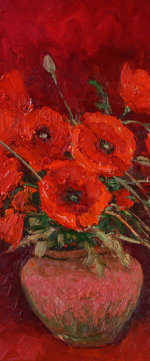Red Poppies by Suren Nersisyan