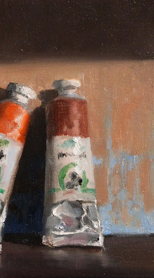 Old Holland Paint Tubes by Pascal Giroud
