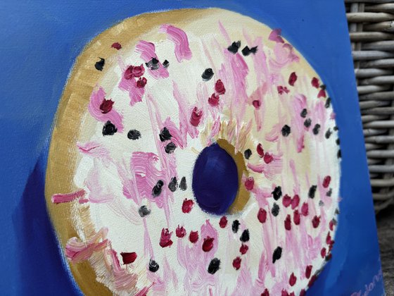 The donut. still life