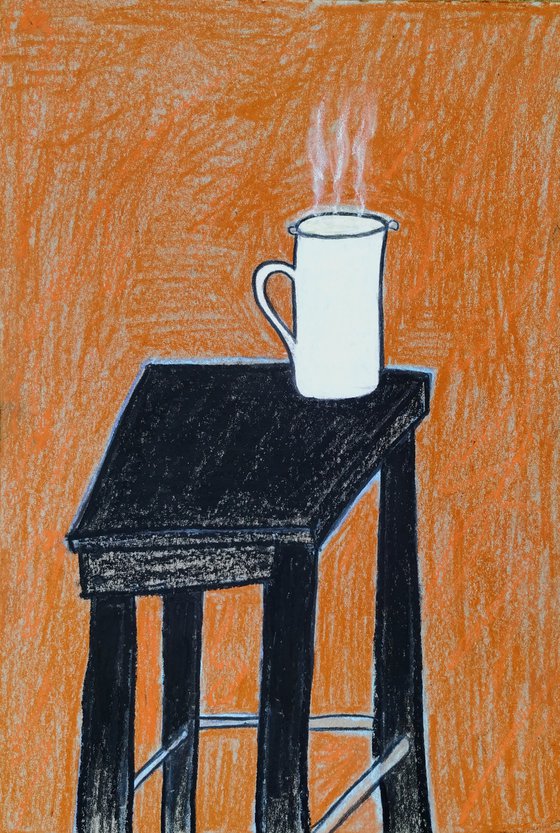 Cup on the chair