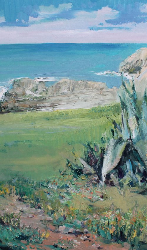 Breath of the Ocean. Last Green Before Ocean by Hovart (Henadzy Havartsou)