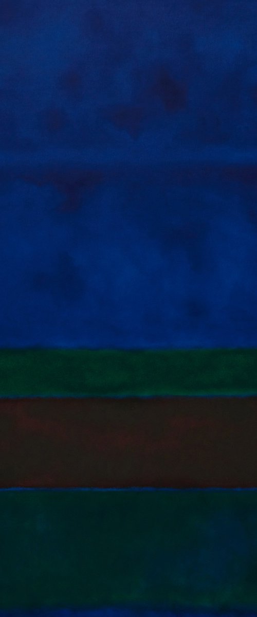 Blue Green Brown by Nataliia Sydorova