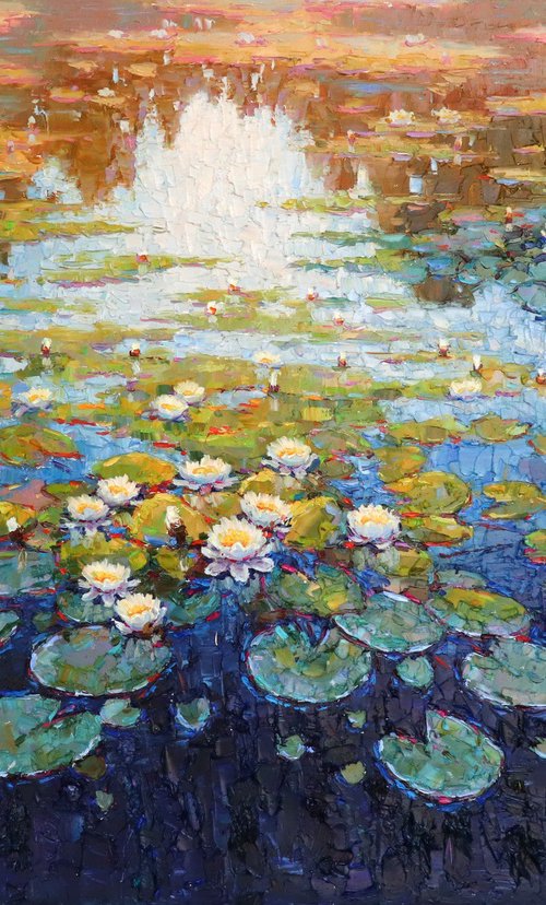" Water lilies" by Evgeny Chernyakovsky