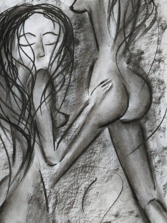 Lesbian Nude Art