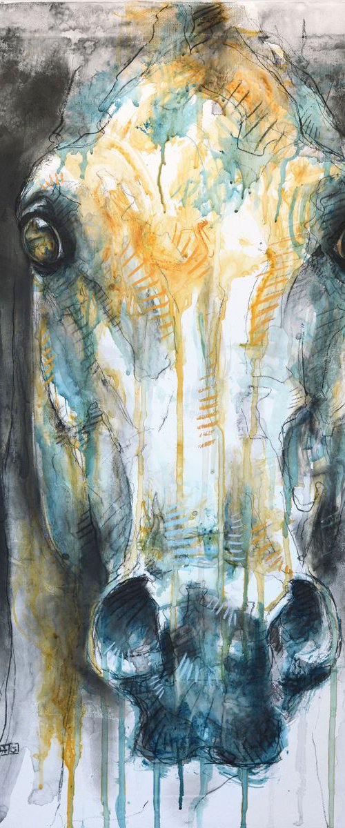 Face to Face 15t by Benedicte Gele