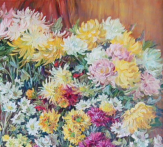 Asters and Chrysanthemums