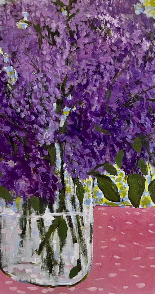 Lilacs by Marilyn Fox