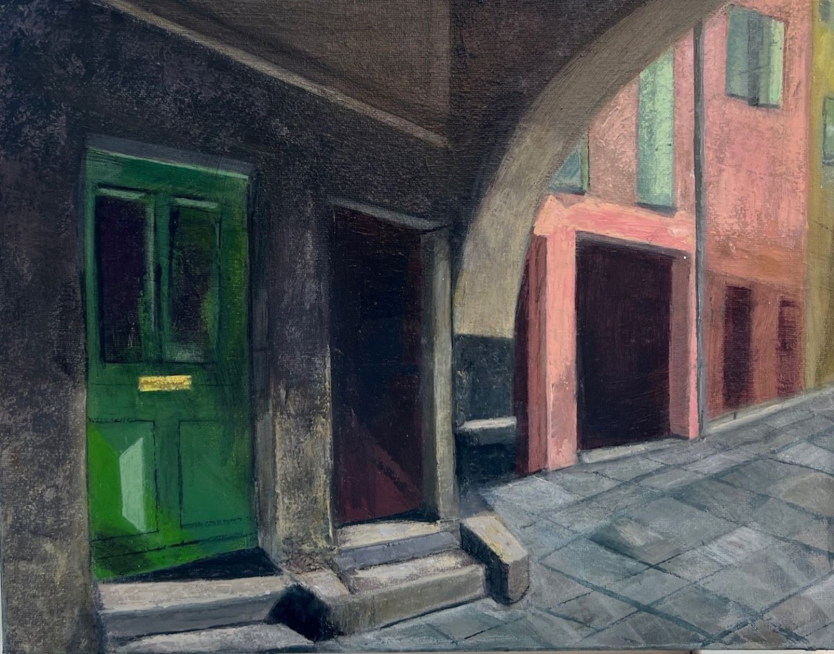  Villefranche By Maryanne Mckernie, 14 X 11, Artwork For Sale On Artfinder