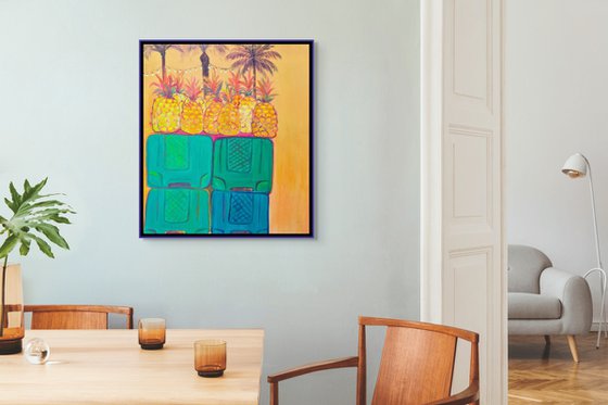 ‘Ananas at Marsallok Market’