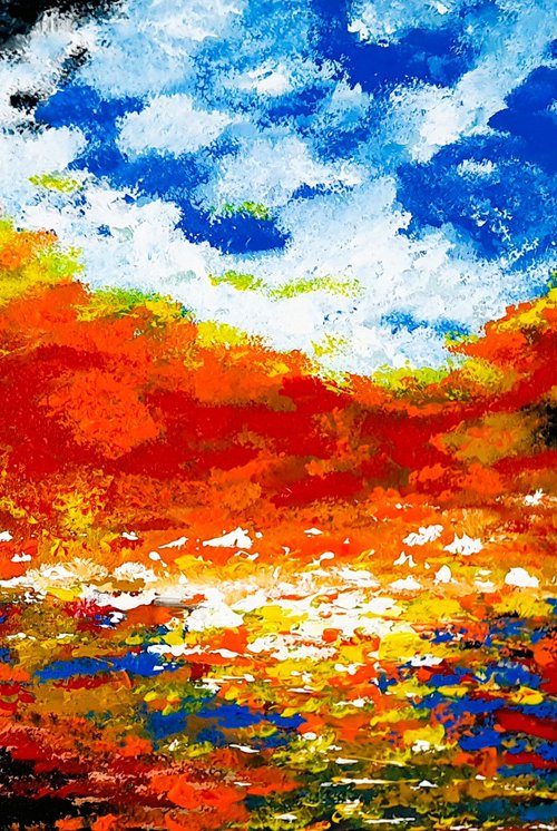 Abstract landscape 1 by Daniel Urbaník