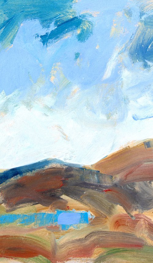 Small Lake in the Hills by Elizabeth Anne Fox