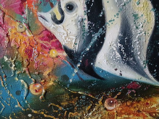 A Big Fish is Swimming