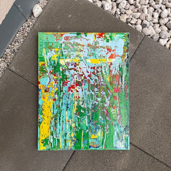 Through the elements. Diptych