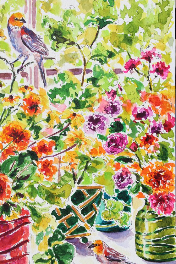 Verdigris And Verdins