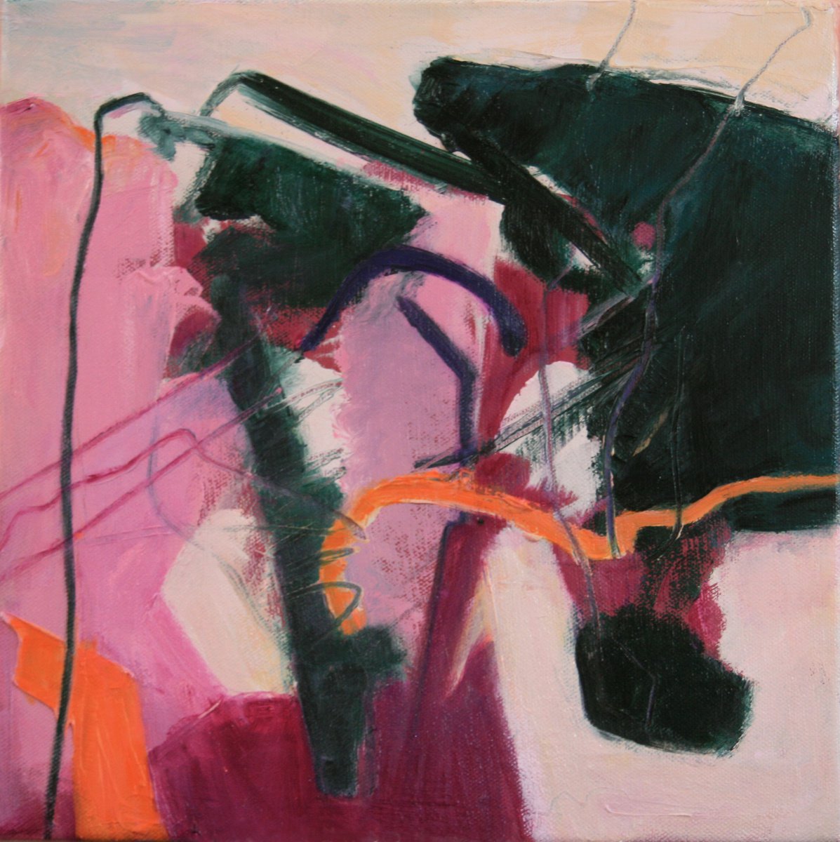 Pink Hills I by Antonia Glynne Jones