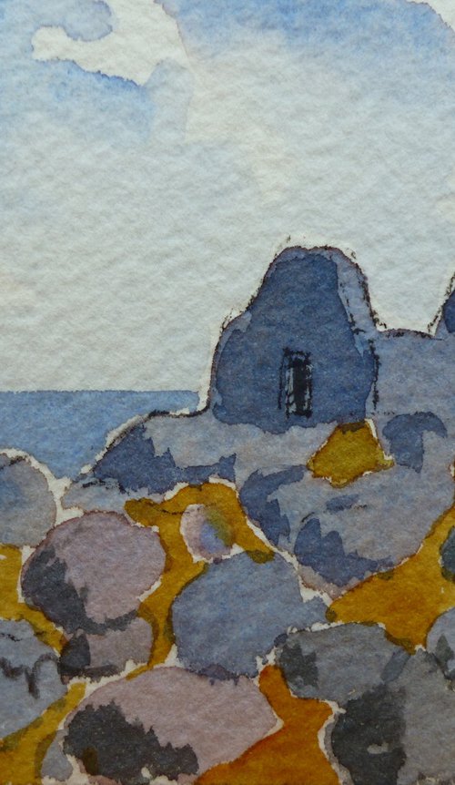 Teampall Bheanain, Aran Islands by Maire Flanagan