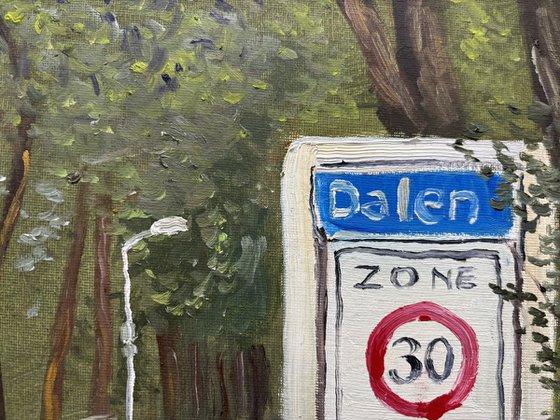 Welcome in Dalen. Plein air
