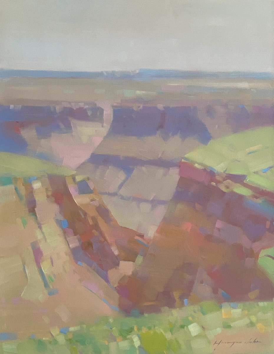 Canyon View By Vahe Yeremyan, 24 X 31, Artwork For Sale On Artfinder