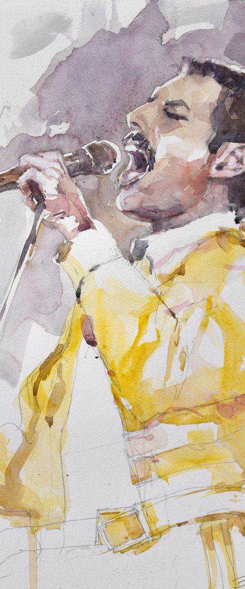 Freddie by Goran Žigolić Watercolors