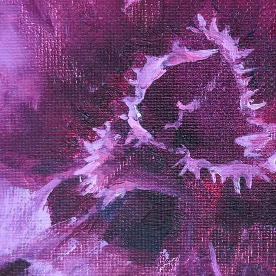 Beauty in burgundy