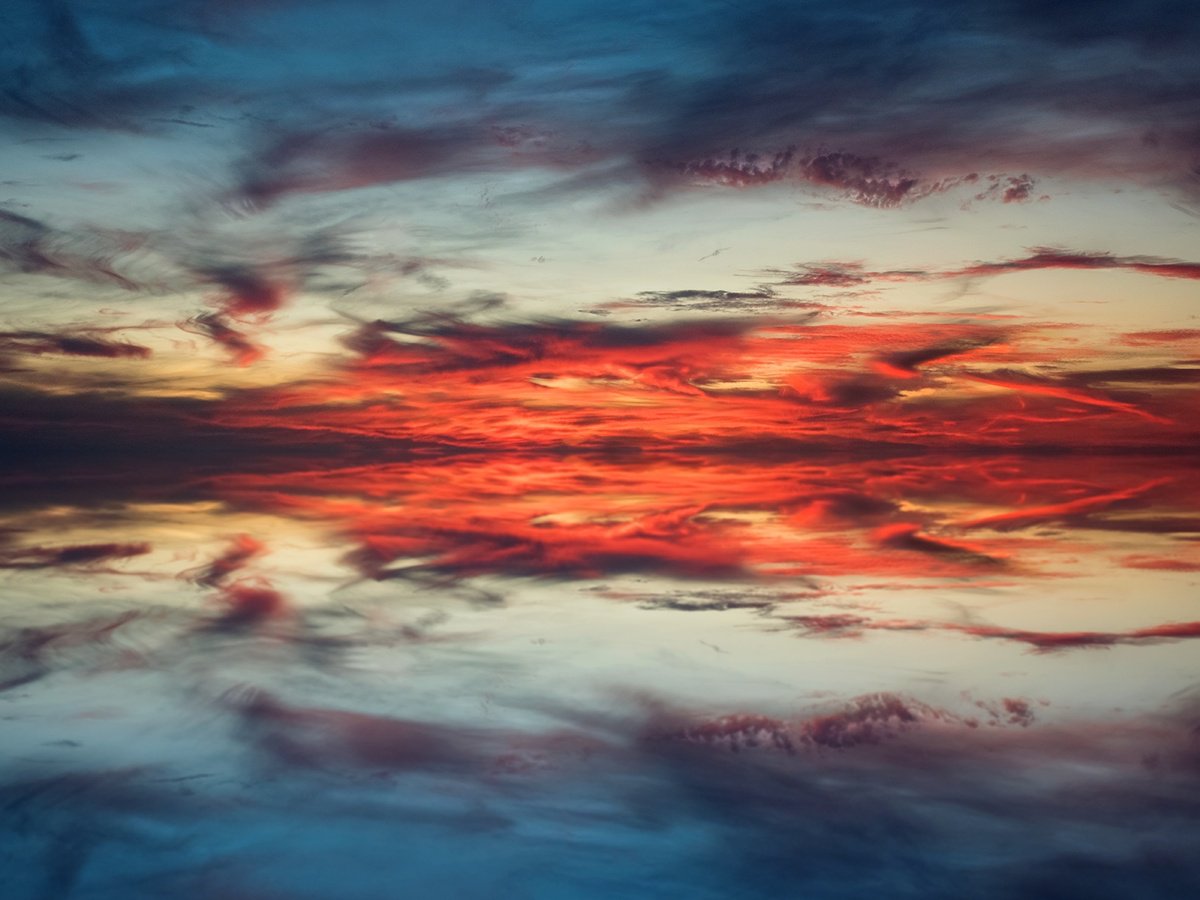 Photorealistic Landscape Photograph By Jacek Falmur, 24 X 16, Abstract Seascape, Original Artwork