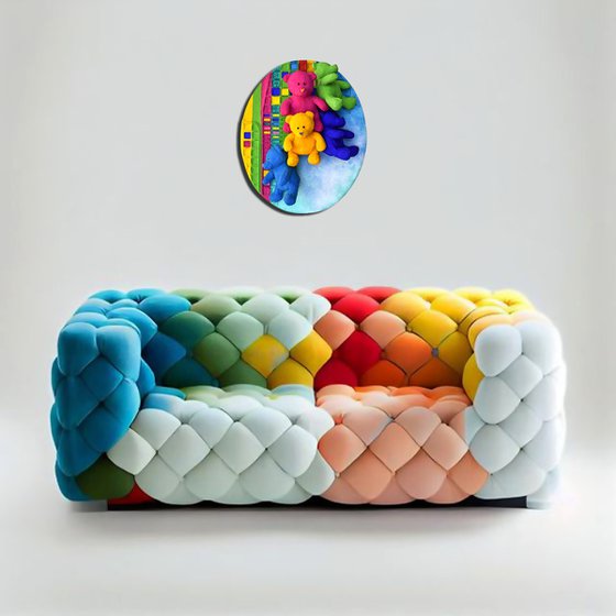 Set Photo: Teddy bears n.1, n.2, n.3