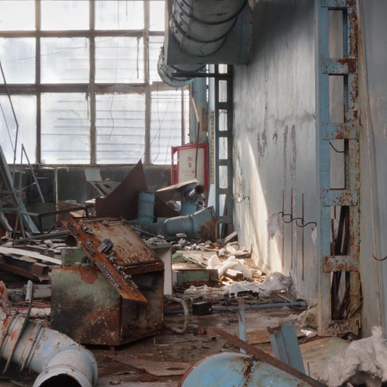 #89. Pripyat Jupiter Factory 2 - XL size