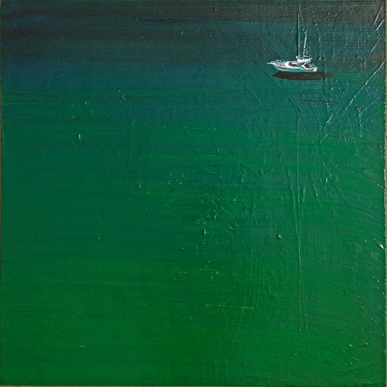 The sea" diptych