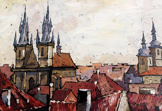 Old city rooftops #4