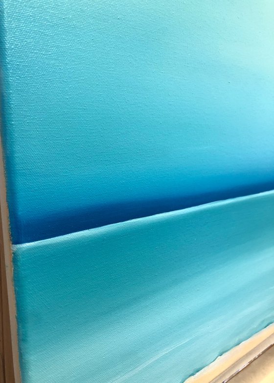 Ocean waves turquoise horizon Key West