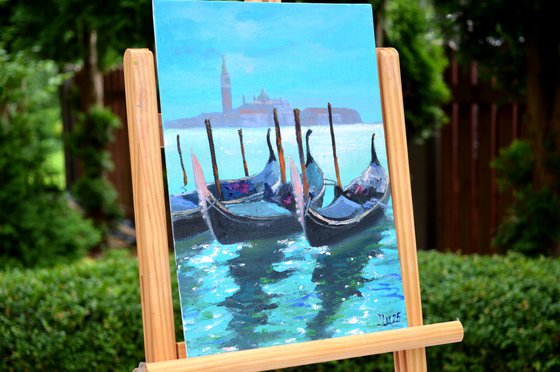 Venetian Gondolas 1