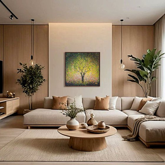 Luminous Spring - framed