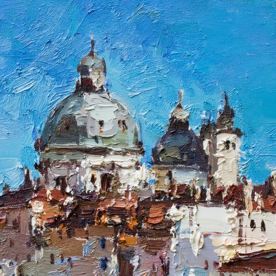 Venice Italy - Original Oil Painting
