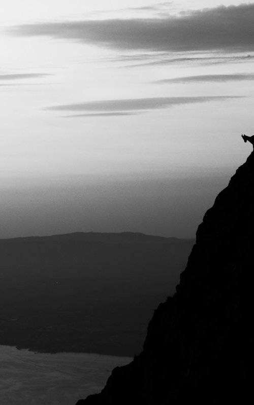 Ibex, Swiss Alps above Lac Léman by Charles Brabin