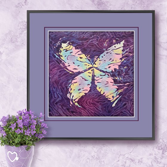 Butterfly «Rainbow Light»