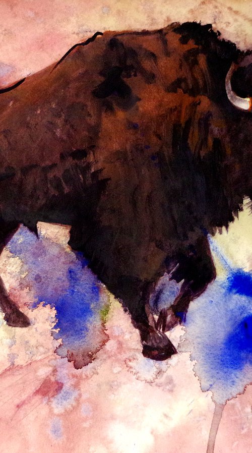 Bisonon abstract background by Suren Nersisyan