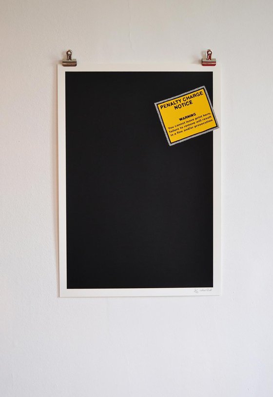 you can’t park print there