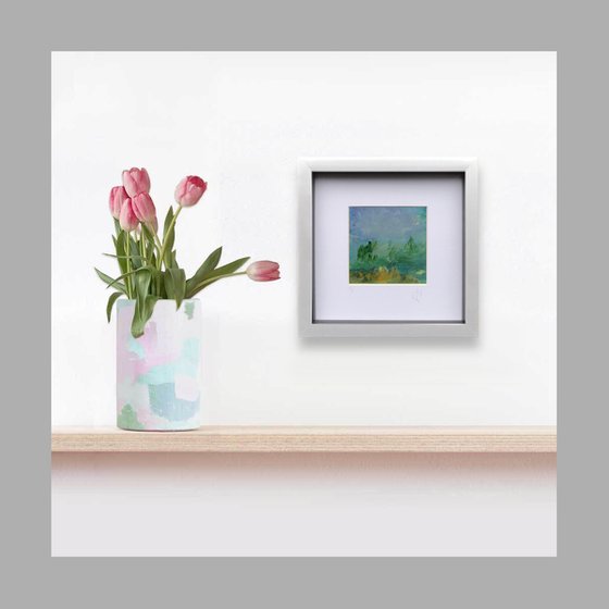 Edit 22 - Small, exclusive framed painting