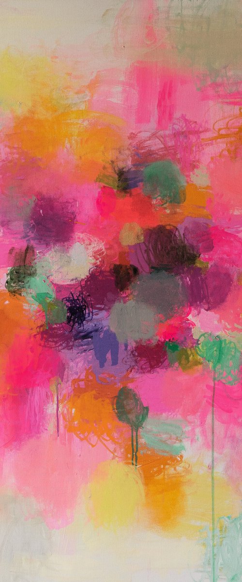 Poppies and Roses by Sandy Dooley