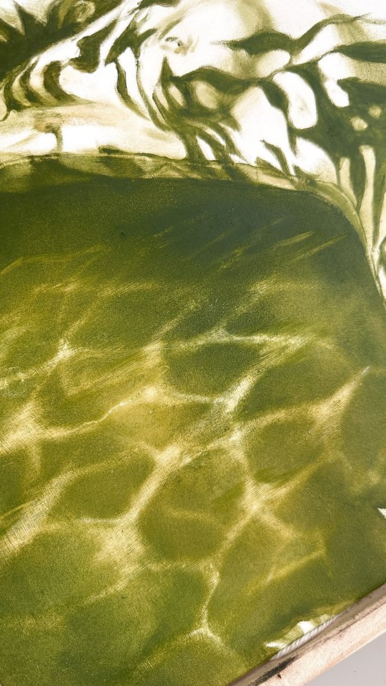 Forest Nymph’s Midday Nap - Olive Shadow Nude
