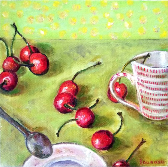 Food and Kitchen Small Still life 20x20cm/8x8 in