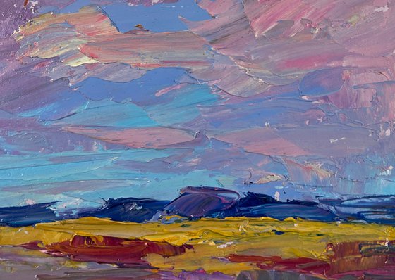 Spring Colorful Day in the Mountains