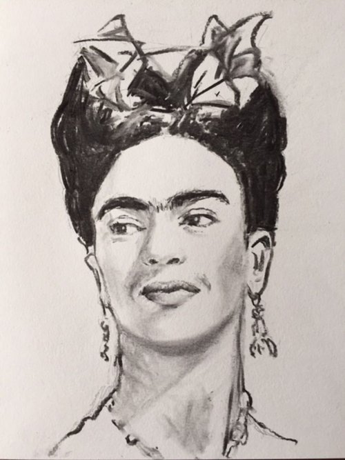 Frida Kahlo 3 by Dominique Dève