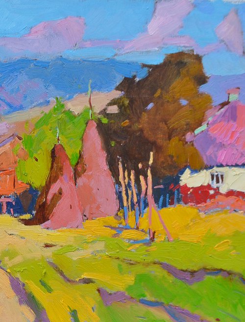 Sunny Yard by Alexander Shandor