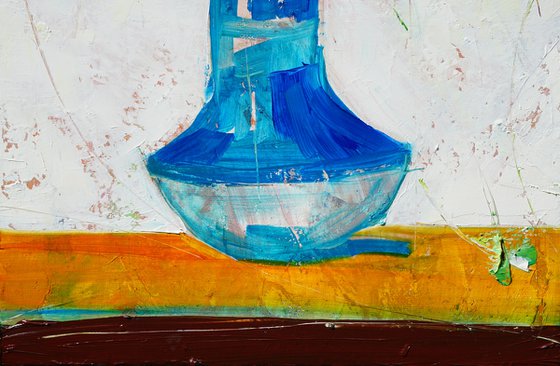 Blue Vase 12x16in (30x40 cm)