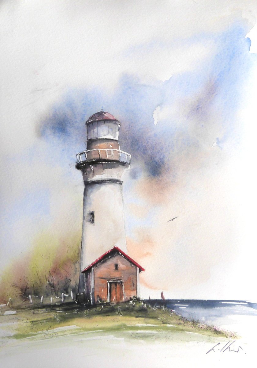 A Lighthouse by Graham Kemp