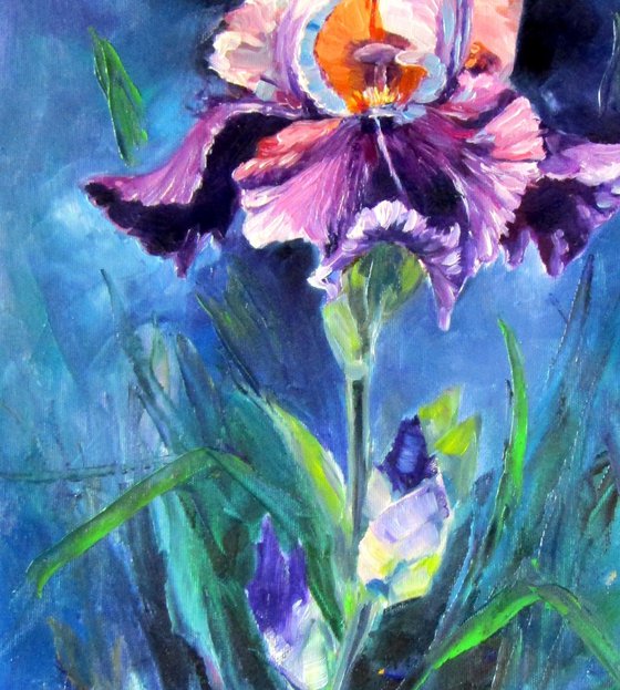 Purple lily