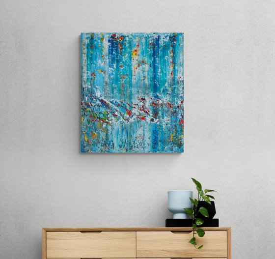 70x60cm | 23.5x31.5″ Original abstract painting Canvas oil artwork Modern art