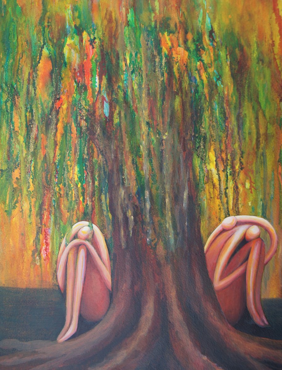 Weeping willow by Karen Wilcox