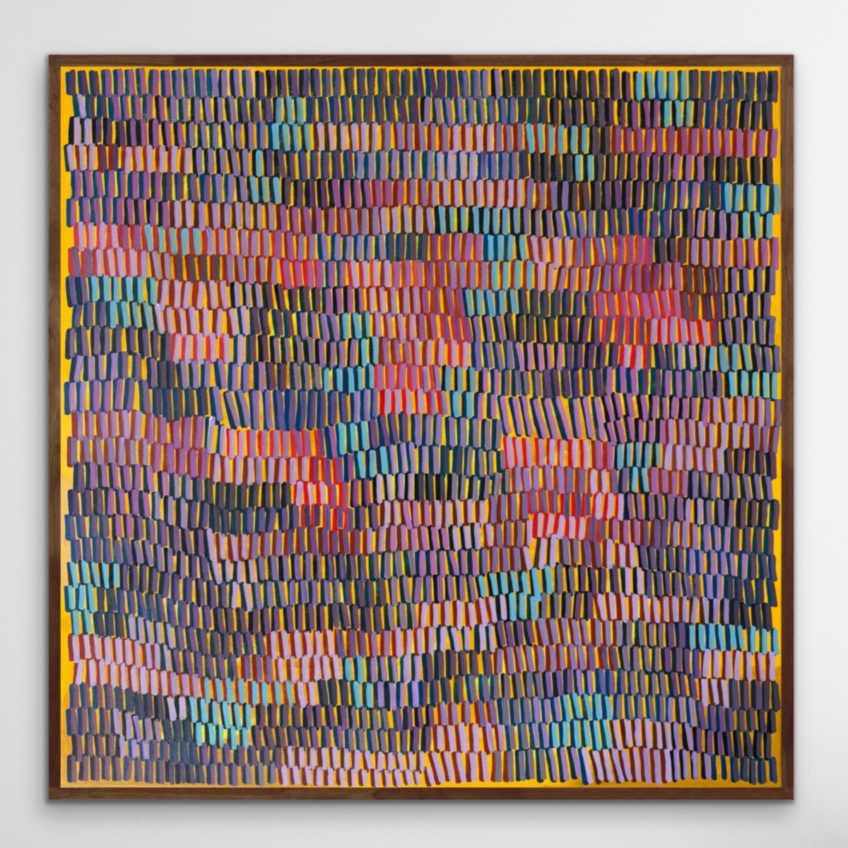 Expressive Abstract Acrylic Painting By Ketki Fadnis, 36 X 36", Swings Of Joy, Original Artwork